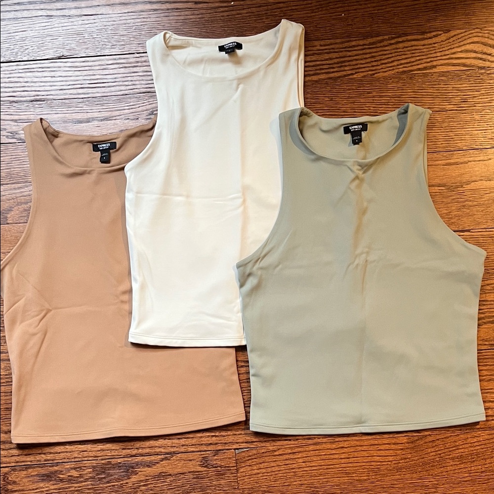 Express Women's Body Contour Tank Tops